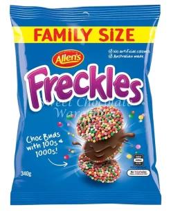Allens Family Size Freckles 340g – Made In Australia