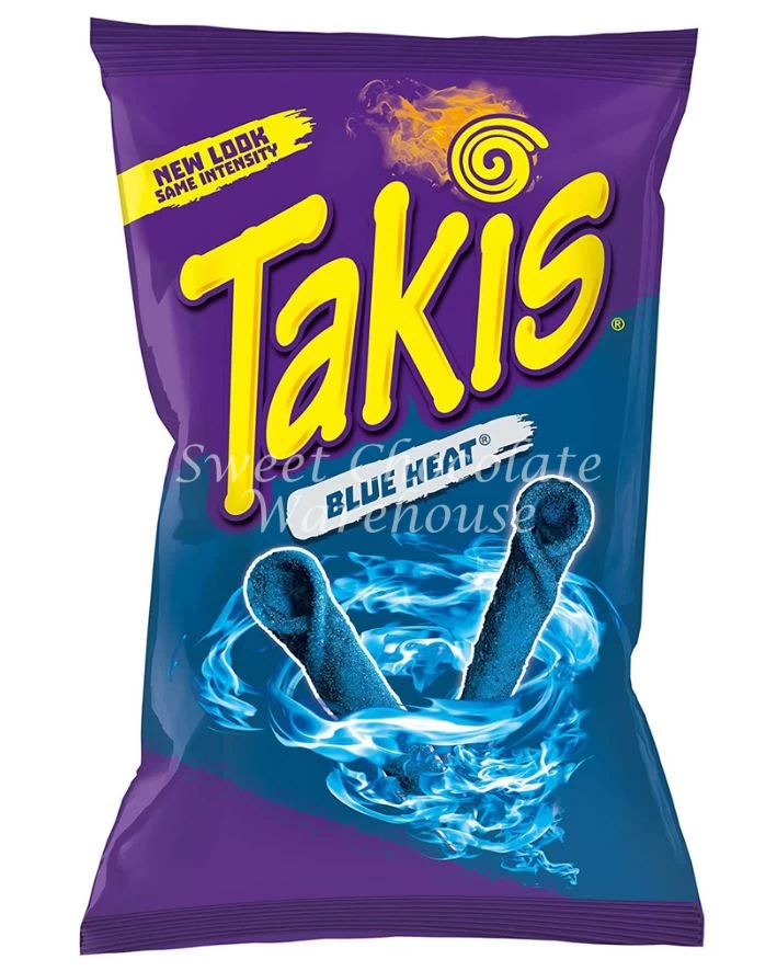 Barcel Takis Hot Chilli Pepper Tortilla Chips Blue Heat 280g
