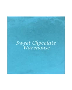 Light Blue Foil Chocolate Wrappers 7.5cm X 7.5cm (125 Per Pack)