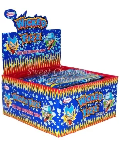 Wicked Fizz Blue Raspberry Chews 12g – 72 Pieces