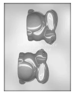 Bunny 3D Medium Mould – 9.5 X 9cm – BPA Free Plastic