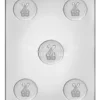 Bunny Cookie Chocolate Moulds – 5cm X 5cm¬†x 2cm– BPA Free Plastic