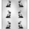 Bunny Sitting 3D Small Mould –5.1 Cmx 3 Cm – BPA Free Plastic