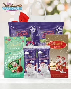 Cadbury And Lindt Christmas Bag 436g