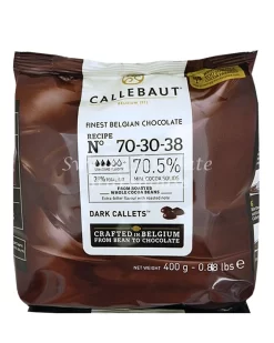 Callebaut Dark Chocolate Belgian Couverture Callets 70-30-38400g – Crafted In Belgium