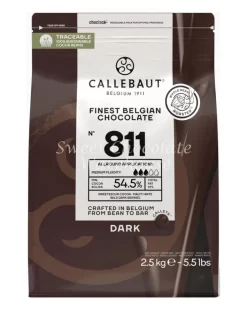 Callebaut Dark Chocolate Belgian Couverture Callets 811 2.5kg – Crafted In Belgium
