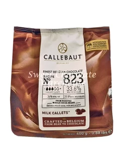 Callebaut Milk Chocolate Belgian Couverture Callets 823 400g – Crafted In Belgium
