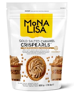 Mona Lisa Crispearls Gold Salted Caramel 800g