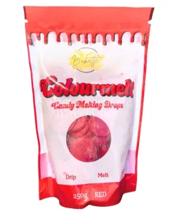 Colourmelt Candy Melting Drops 250g – Red