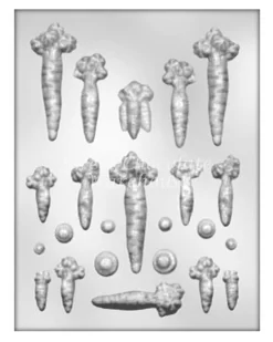 Carrot And Eyes Mould – BPA-free Plastic