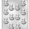 Chick In Egg Chocolate Mould – 4.5 Cm X 3.6cm – 12 Chicks – BPA-free Plastic