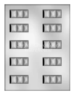 Chocolate Bar Mould Breakup 5.4 X 2.5cm – BPA-free Plastic
