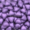Milk Chocolate Hearts – Lilac 1kg – 115 Pieces – Made In Australia
