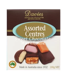 Davies Milk And Dark Chocolate Assorted Hard And Soft Centres 200g – Made In Australia