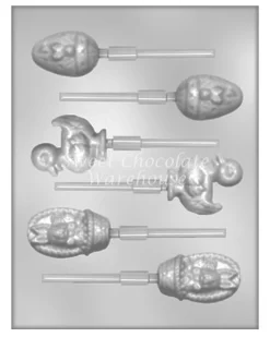 Easter Variety Sucker Chocolate Mould – BPA-free Plastic