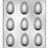 Egg Floral 3D Chocolate Mould3.5cm X 5.4cm‚ BPA-free Plastic