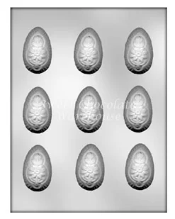 Egg Floral 3D Chocolate Mould3.5cm X 5.4cm‚ BPA-free Plastic