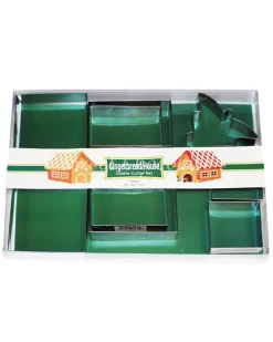Gingerbread House Stainless Steel Boxed Set 7piece