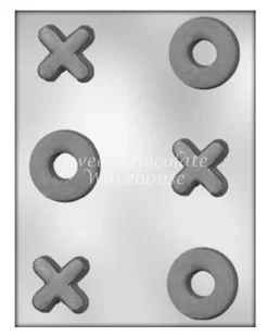 Hugs And Kisses Mould – O And X – BPA-free Plastic