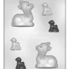 3D Large Sitting Lamb And Smaller Lambs Mould – BPA-free Plastic