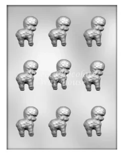 Lamb Small Chocolate Mould5.1cm – BPA-free Plastic