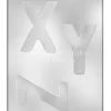 Letters X, Y And Z Mould 10.2 Cm X 7cm X 1 Cm – BPA-free Plastic