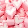 Lolliland Marshmallows Pink & White Hearts 800g