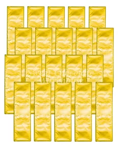 Milk Chocolate Bars 20 Pcs – Gold Foil-Made In Australia 12.5cm X 3.5cm