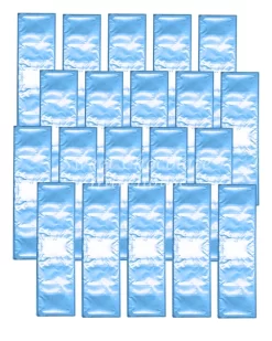 Milk Chocolate Bars 20 Pcs – Light Blue Foil –Made In Australia 12.5cm X 3.5cm
