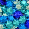 Milk Chocolate Stars –Light Blue, Blue, Dark Blue And Aqua 500g– 57pieces – Made In Australia