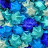 Milk Chocolate Stars –Light Blue, Blue, Dark Blue And Aqua5kg– 575pieces – Made In Australia