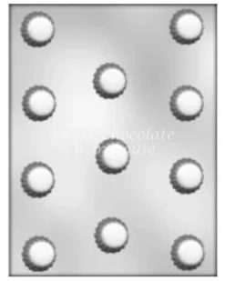 Mint Fluted Chocolate Mould 2.9cm X 1.3cm – BPA-free Plastic