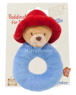 Paddington Bear Baby Ring Rattle