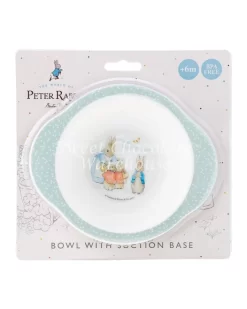 Peter Rabbit Beatrix Potter Bowl With Suction Base