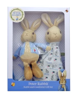 Peter Rabbit Rattle And Comforter Gift Set