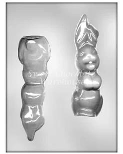 Rabbit 3D Chocolate Mould – 17cm X 6cm X 3cm – BPA Free Plastic