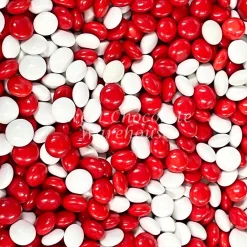 Red And White Chocolate Buttons 1kg