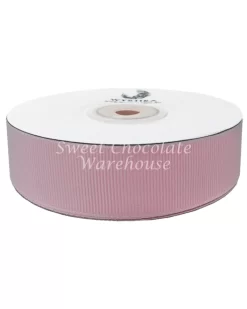 Ribbon Grosgrain Mauve 25mm X 25mts