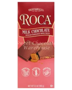 Roca Milk Chocolate With Buttercrunch Toffee Pieces 100g