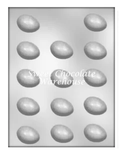 Egg Small Chocolate Mould – 4 X 3 X 1.3cm – 14 Eggs – BPA-free Plastic