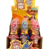 Squeezi Man Pop Lollipop And Gel Candy 80g X 12pc