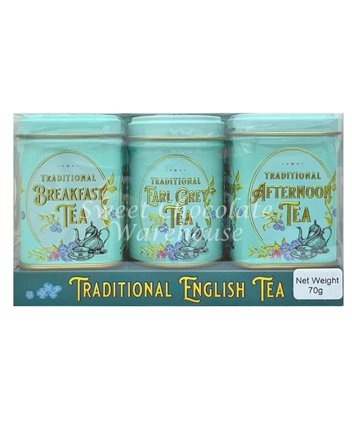 Vintage Victorian Traditional Fine Tea Selection Gift Pack 70g