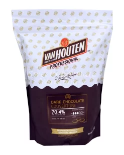 Van Houten Dark Chocolate – Couverture Chocolate 70.4% – 1.5kg