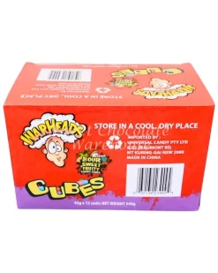 Warheads Sour Cubes 45g X 12pcs