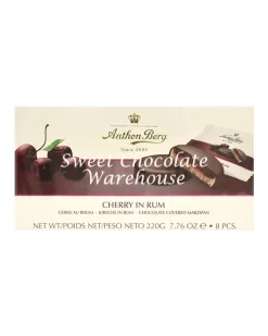 Anthon Berg Cherry In Rum Chocolate Covered Marzipan 220g