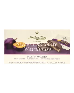 Anthon Berg Plum In Madeira Chocolate Covered Marzipan 220g