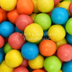 Assorted Gumballs Bubble Gum Flavour 1kg : Size 22mm