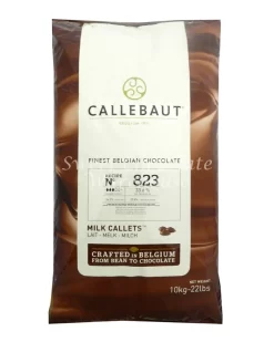 Callebaut Milk Chocolate Belgian Couverture Callets 82310kg – Crafted In Belgium
