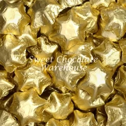 Milk Chocolate StarsGold 5kg – 575 Pieces – Made In Australia