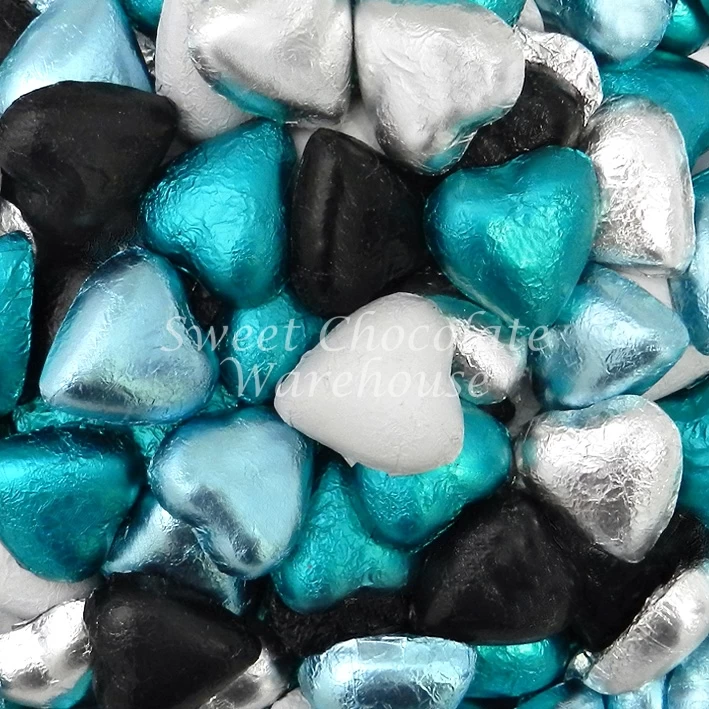 Milk Chocolate Hearts β Ice Cool Mix 1kg β 115 Pieces β Made In Australia